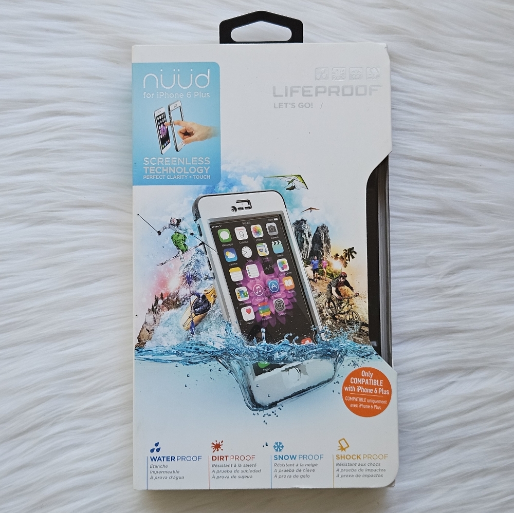 New! Lifeproof NUUD iPhone 6 Plus case